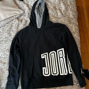 Jordan Black Hoodie for Men size S